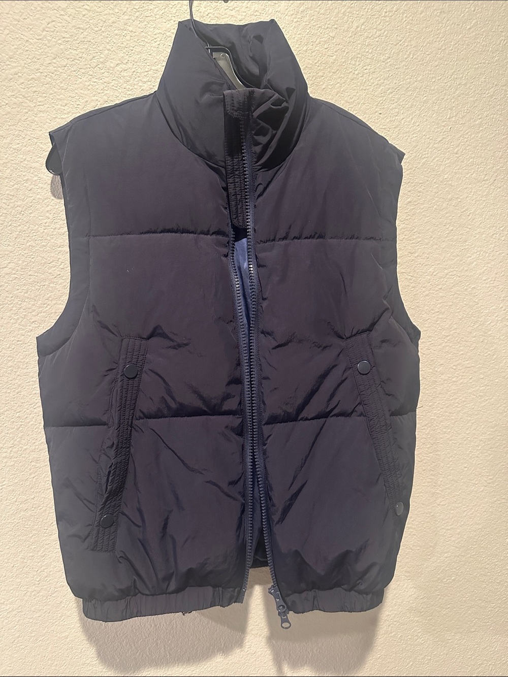 Navy Blue Puffer Vest